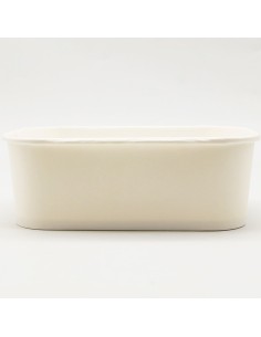 300pcs White Rectangular Bowl 750ml PE | Stalwart DA-WPRB750