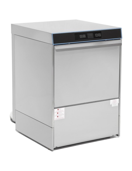 Professional Built to Last Commercial Dishwasher 540 plates/hour 500mm basket Digital Drain pump Detergent pump Rinse aid pump F
