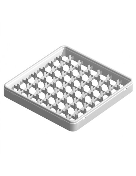 Rack height extender 49 compartments 7 x 7 