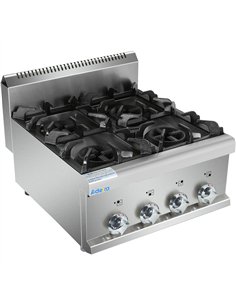 Commercial Gas boiling top 4 burners 14.2kW 