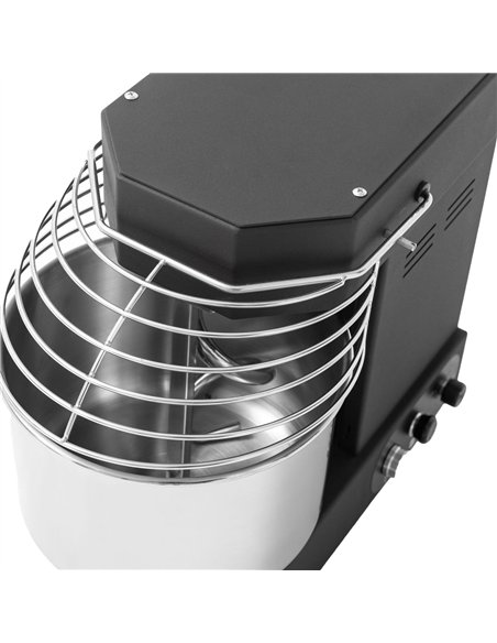 Commercial Table Spiral Dough Mixer 10L Stainless Steel Bowl 470x290x460mm 