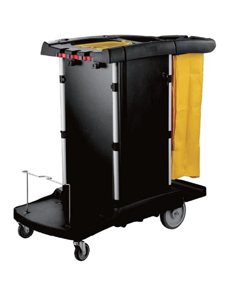 Professional Janitor High Capacity Cleaning Cart 1212×575×1115mm 