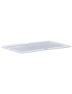 Lid for Dough Storage Box White Polypropylene (PP) 600x400x20mm 