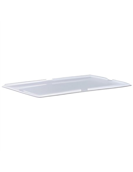 Lid for Dough Storage Box White Polypropylene (PP) 600x400x20mm 