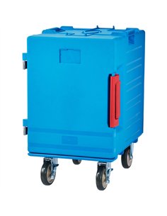 Insulated Front-Loading Mobile Bakery Pan Carrier for GN1/1 &amp GN1/2 Trays Polypropylane 477×680×760mm 