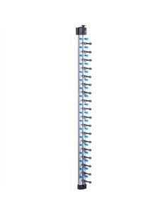 Commercial 18-Plate Wall-Mounted Plate Rack 120x100x1425mm 