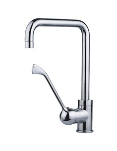 Commercial Single-Lever High Spout Mixer Tap Chrome 