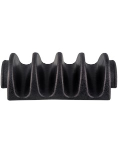 4 Shell Taco Server Black | Stalwart DA-TCS4 2