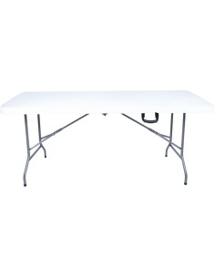Folding Banquet Catering Table 6ft White 1800x740x735mm | DA-HQXZ180 2