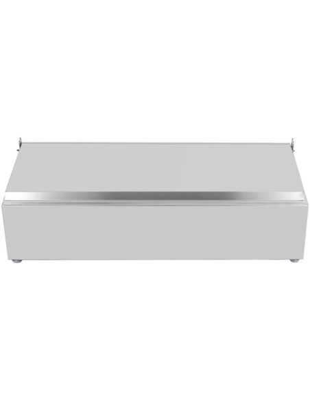 Professional Superior Quality Commercial Condiment Holder with lid including 4xGN1/6-100mm containers Stainless steel For Cateri