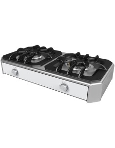Professional Dual Zone Gas Boiling top 7kW For Commercial Kitchens