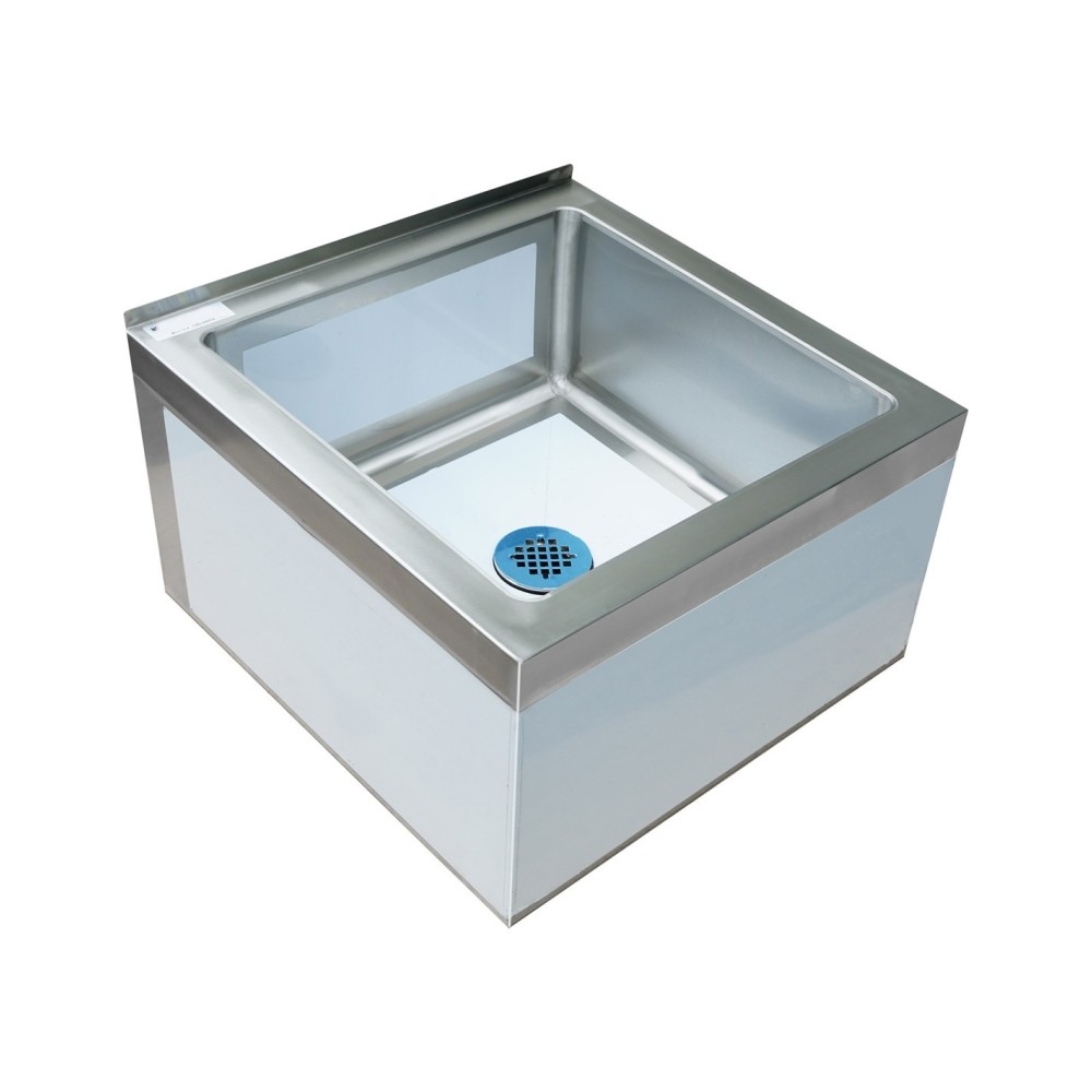 Professional Long-Lasting Janitorial Floor Mop Sink Stainless steel 838mm For Commercial Kitchens