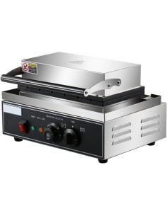 Professional Long-Lasting Commercial Waffle Maker 1.55kW 2 waffles Countertop For Commercial Kitchens 2