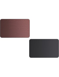 Laminated Rectangular Table top Reversible Mahagony & Black 48x30'' | DA-TT3048MB