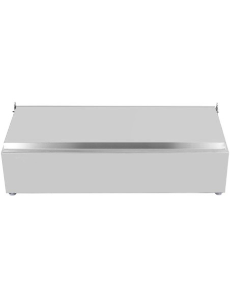Professional Best Quality Commercial Condiment Holder with lid including 4xGN1/6-150mm containers Stainless steel For Catering