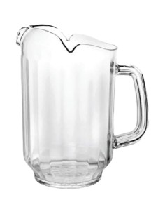 Triple Pour 3 Spout 1.7L Pitcher Clear | Stalwart DA-PITCHER60CLEAR