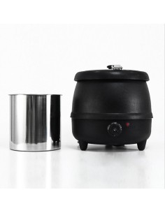 Soup kettle Black 10 litres | Stalwart DA-VICSWQ10 2
