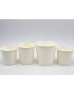 500pcs White Soup Bowl 24oz/709ml PE | Stalwart DA-WSB24OZ 2