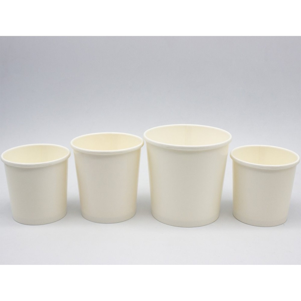 500pcs White Soup Bowl 24oz/709ml PE | Stalwart DA-WSB24OZ