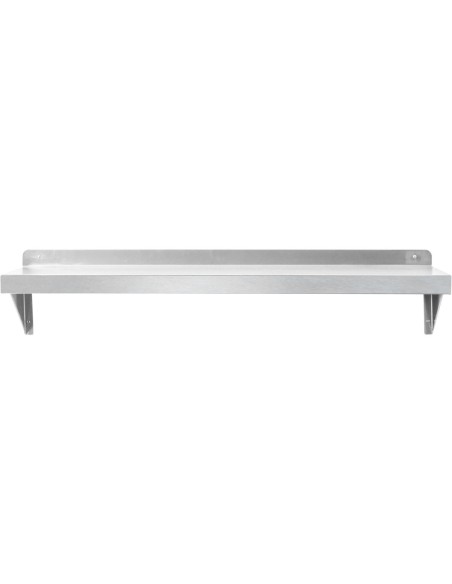 Wall Shelf Stainless steel 800x350x250mm | Stalwart DA-WHWS35080