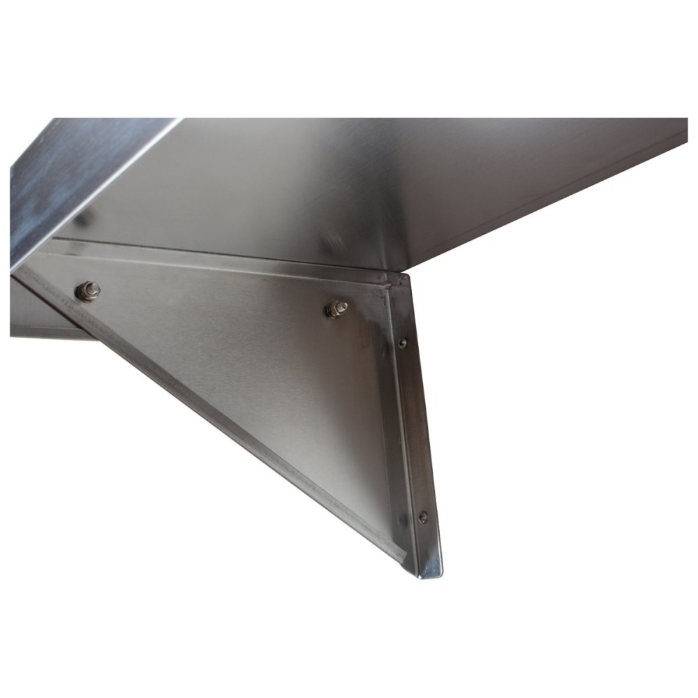 Wall Shelf Stainless steel 800x350x250mm | Stalwart DA-WHWS35080