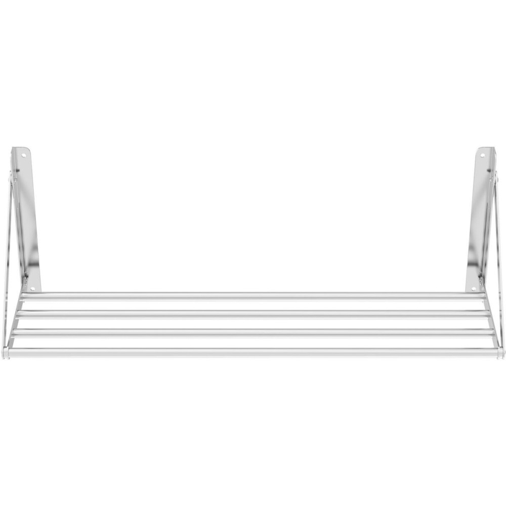 Tube Style Foldable Wall Shelf Stainless Steel 800mm | Stalwart DA-331002