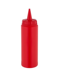Squeeze Sauce Bottle 250ml/9oz Red | Stalwart DA-GPS250R