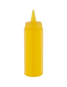 Squeeze Sauce Bottle 250ml/9oz Yellow | Stalwart DA-GPS250Y
