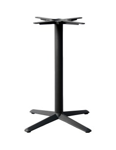 Black Cast Iron Table base 600mm Standard height | Stalwart DA-A144