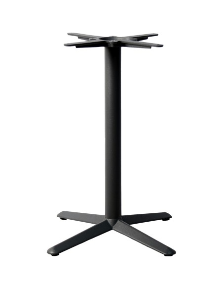 Black Cast Iron Table base 600mm Standard height | Stalwart DA-A144