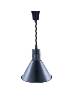 Rise & Fall Dome Heat Lamp Black | DA-A65121302