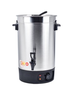 Commercial Water Boiler Single wall 30 litres Stainless steel | Stalwart DA-VICWBP30