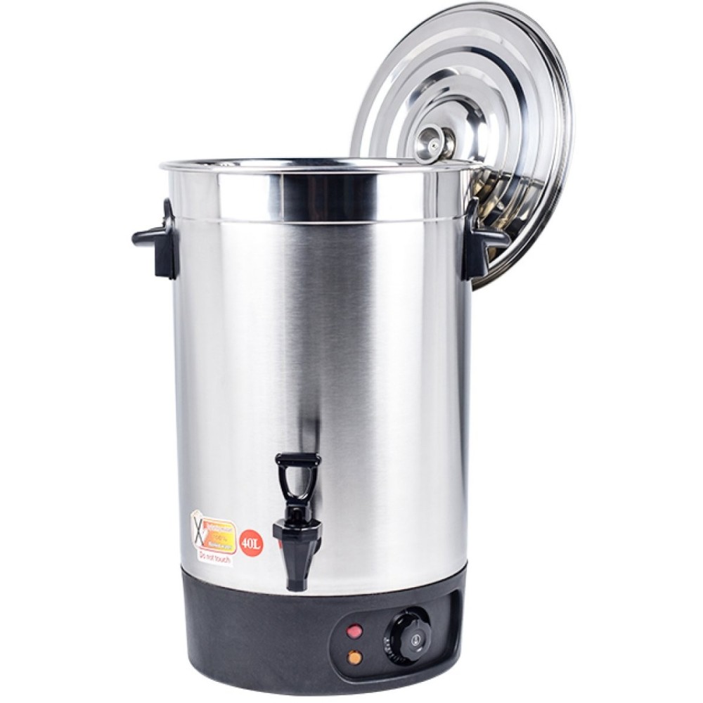 Commercial Water Boiler Single wall 30 litres Stainless steel | Stalwart DA-VICWBP30