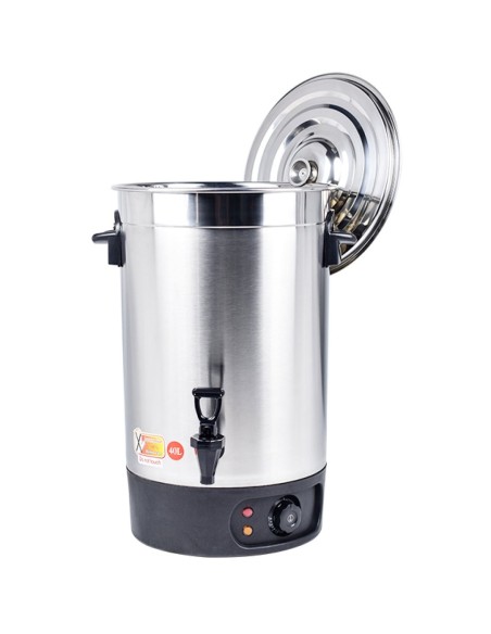 Commercial Water Boiler Single wall 30 litres Stainless steel | Stalwart DA-VICWBP30