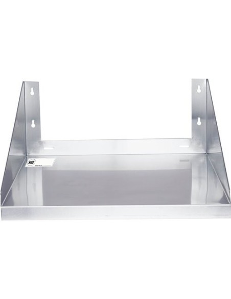 Microwave Shelf Stainless steel 600x450mm | Stalwart DA-MWS2418