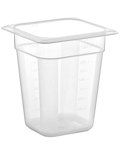 Polypropylene Gastronorm Pan GN1/6 Depth 200mm | Stalwart DA-GNPP16200