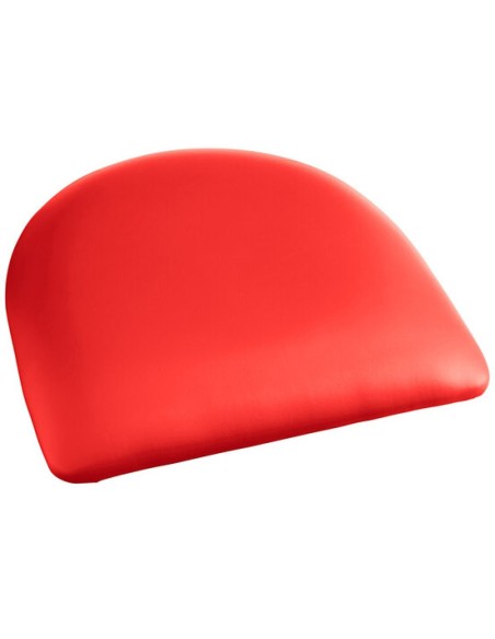 Red Vinyl Cushion Seat for Steel Frame Chair - pack of 4| Stalwart DA-GSM001REDVINYLSEAT