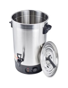 Commercial Water Boiler Single wall 40 litres Stainless steel | Stalwart DA-VICWBP40 2