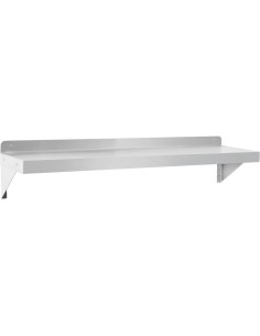 Wall Shelf Stainless steel 1000x400x250mm | Stalwart DA-WHWS40100