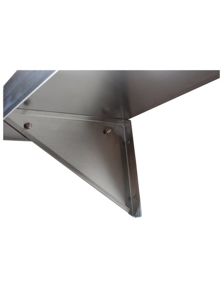 Wall Shelf Stainless steel 1200x350x250mm | Stalwart DA-WHWS35120