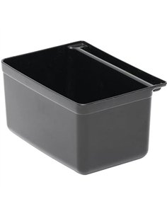 Polypropylene Rectangular Refuse Bin 332×233×180mm Black | Professional CS25JGM602