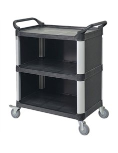 Professional 3‑Tier Busing Trolley Cart 810×435×910cm | Professional CS25JGM708