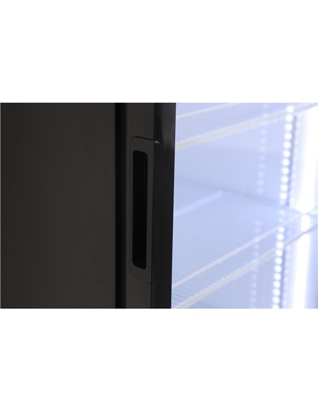 Commercial Display Refrigerator with Single Glass door 375 litres Black | Professional CS25EC600