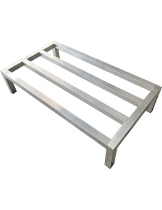 Commercial Aluminium Dunnage Rack 915x508x203mm 750kg loading | Stalwart DA- DR91520
