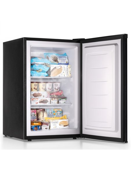 84L Compact Undercounter Freezer Single door Black | Professional CS25BD88B