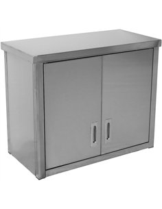Stainless Steel Wall Cabinet with Swing Doors – 800 × 400 × 650 mm | Professional CS25SWC80402DW 2
