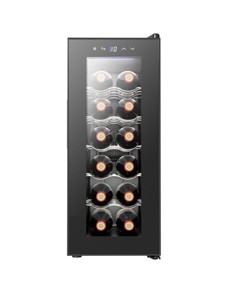 Commercial Wine Cooler Glass Door 12 Bottles 34L 265 x 515 x 645 mm | Professional CS25BCW36A