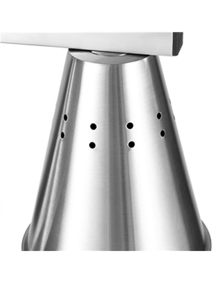 Commercial Food Warmer GN1/2 – 1 Heating Lamp 230×560×305 mm 250W Silver| Professional CS25EWL03S1