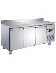 Commercial 3 Door Counter Fridge - Stainless Steel Prep Fridge 1794×700×950mm | Professional CS25SUP104