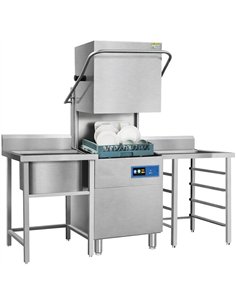 Digital Commercial Pass-Through Digital Dishwasher 60 Racks/h 220V | Professional CS25DAVS102 2